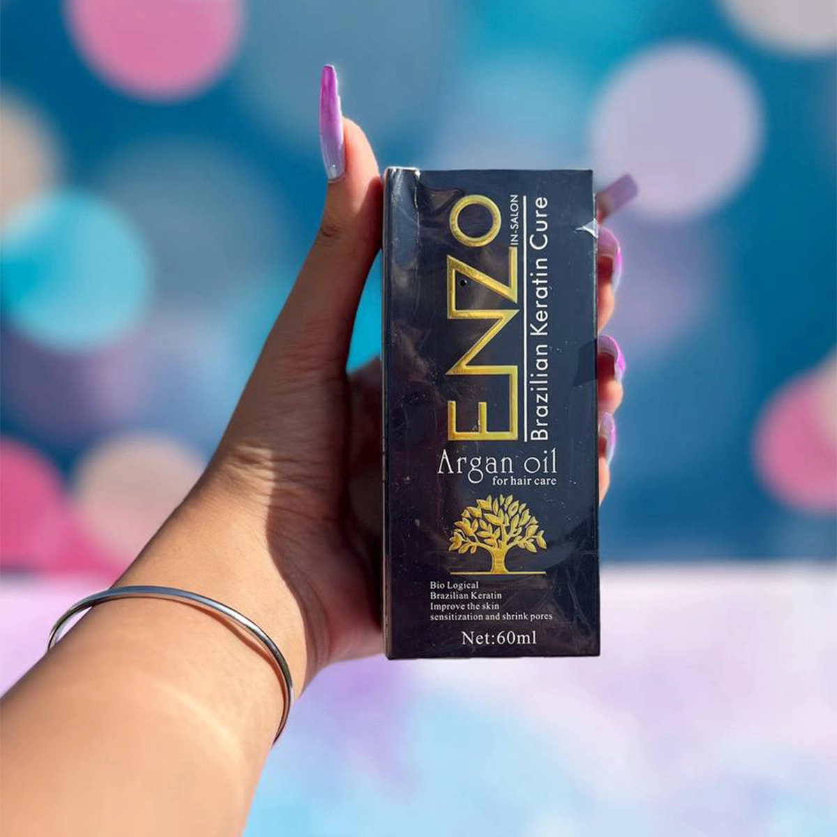 روغن مغذی کننده مو آرگان ENZO