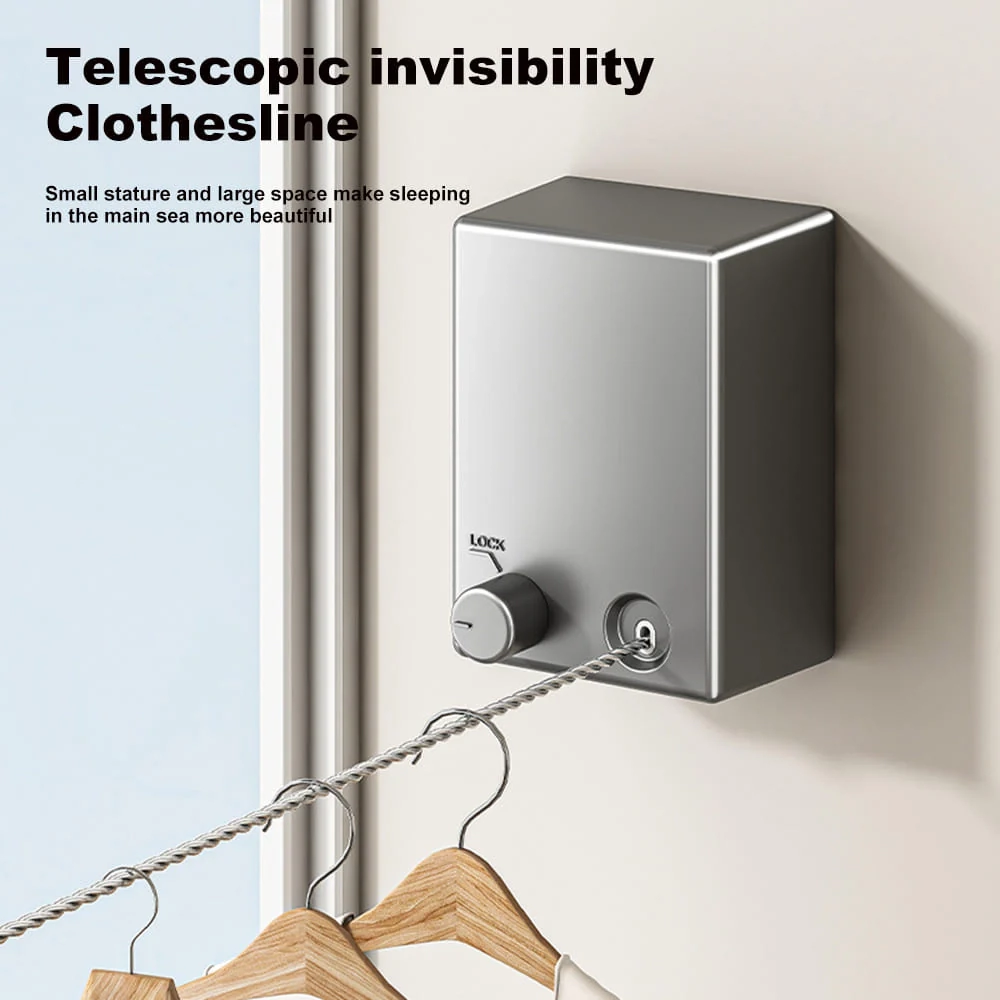 بند رخت فلزی دیواری