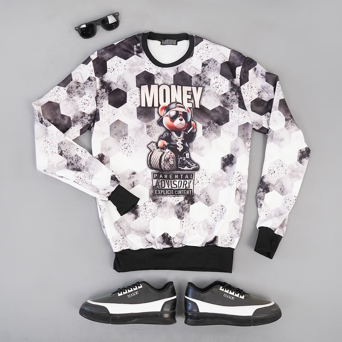 دورس طرحدار مردانه مدل Money