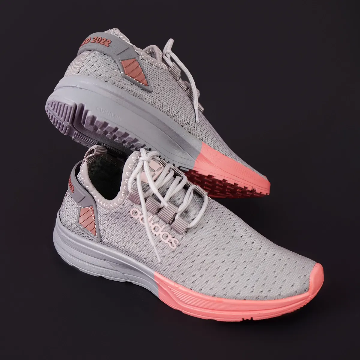 کفش ورزشی زنانه طوسی صورتی مدل Rima