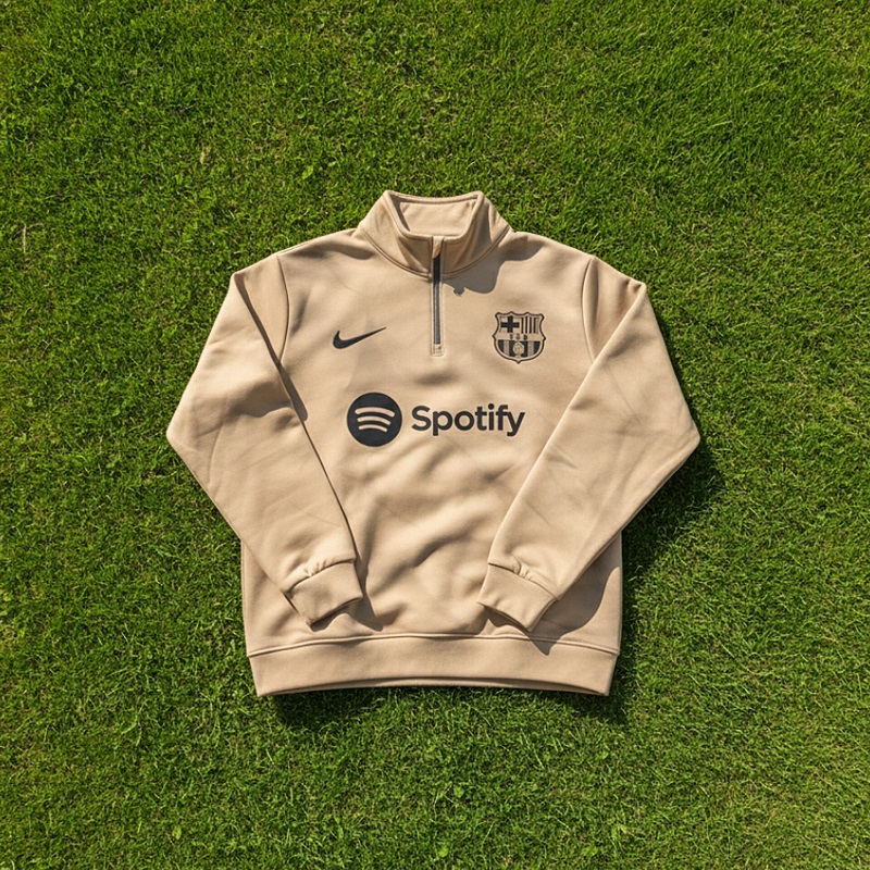 دورس نیم زیپ مدل بارسلونا-نسکافه ای