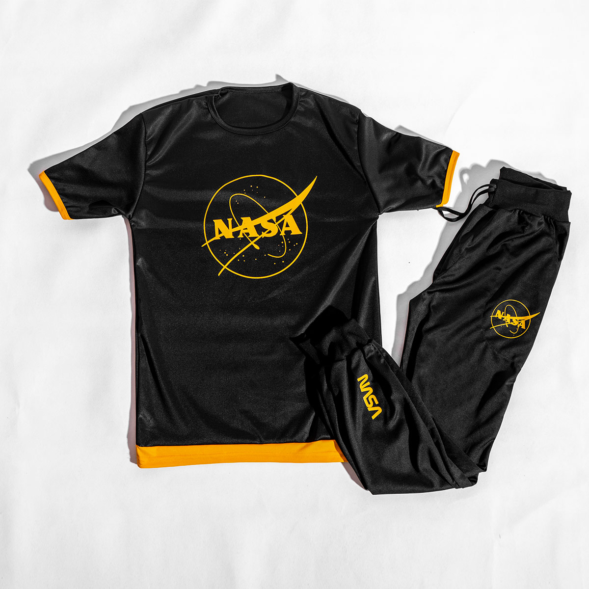 ست تیشرت شلوار Nasaمردانه مدلIkat