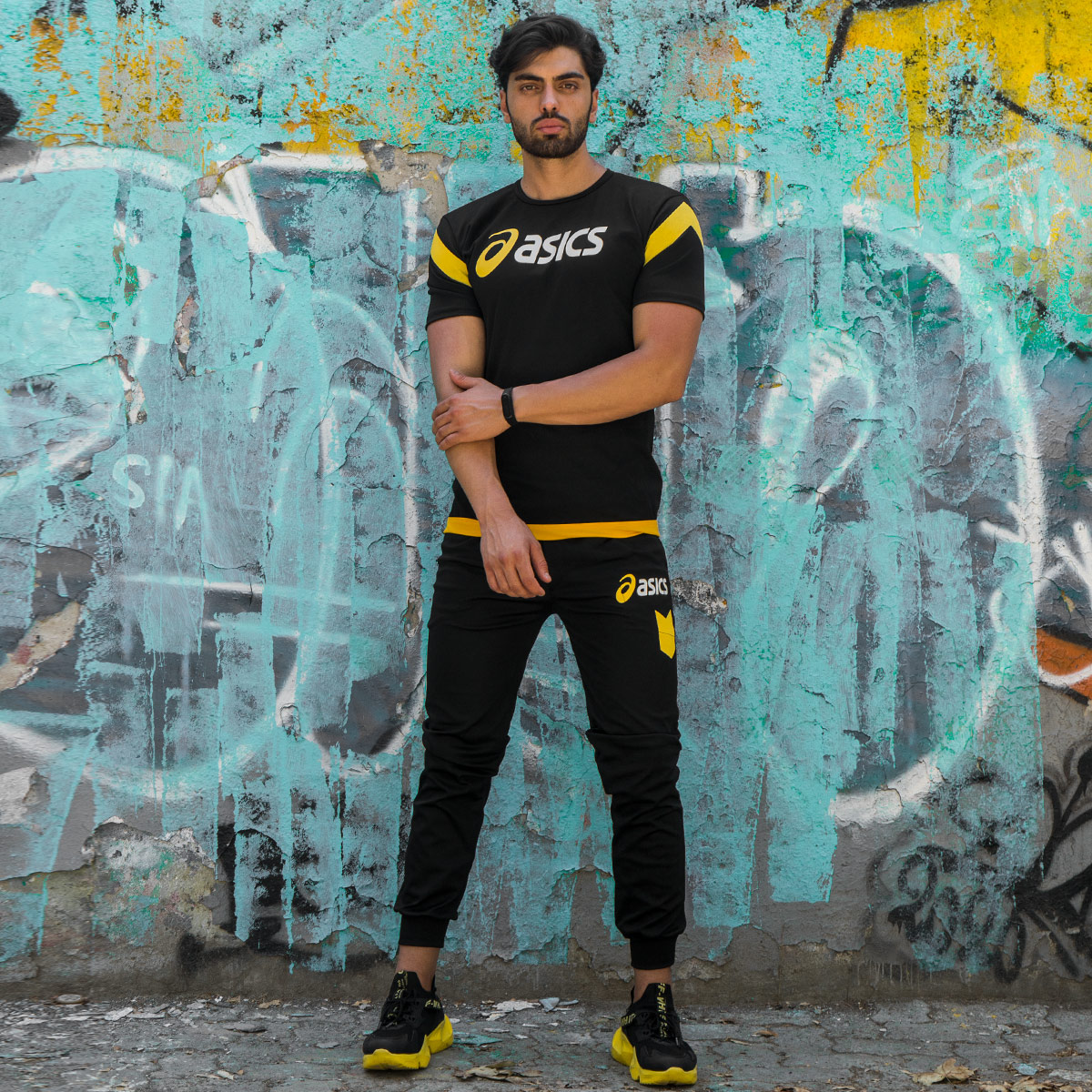 ست تیشرت شلوار Asics مردانه مدلFarbod