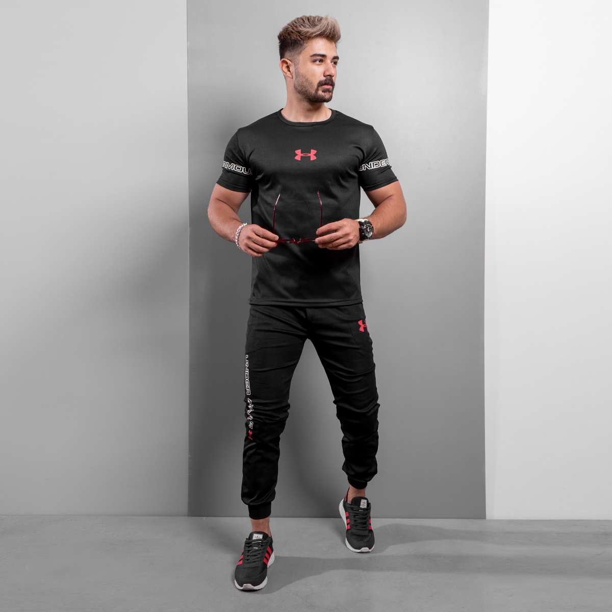 ست تیشرت شلوار Under Armour مردانه مدل Ranisi