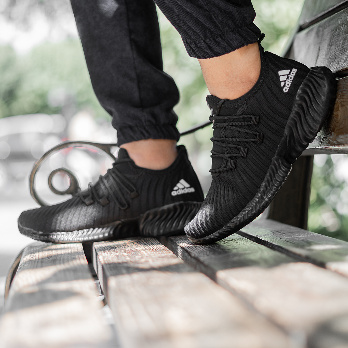 کفش ورزشی Adidas مردانه مشکی مدل River