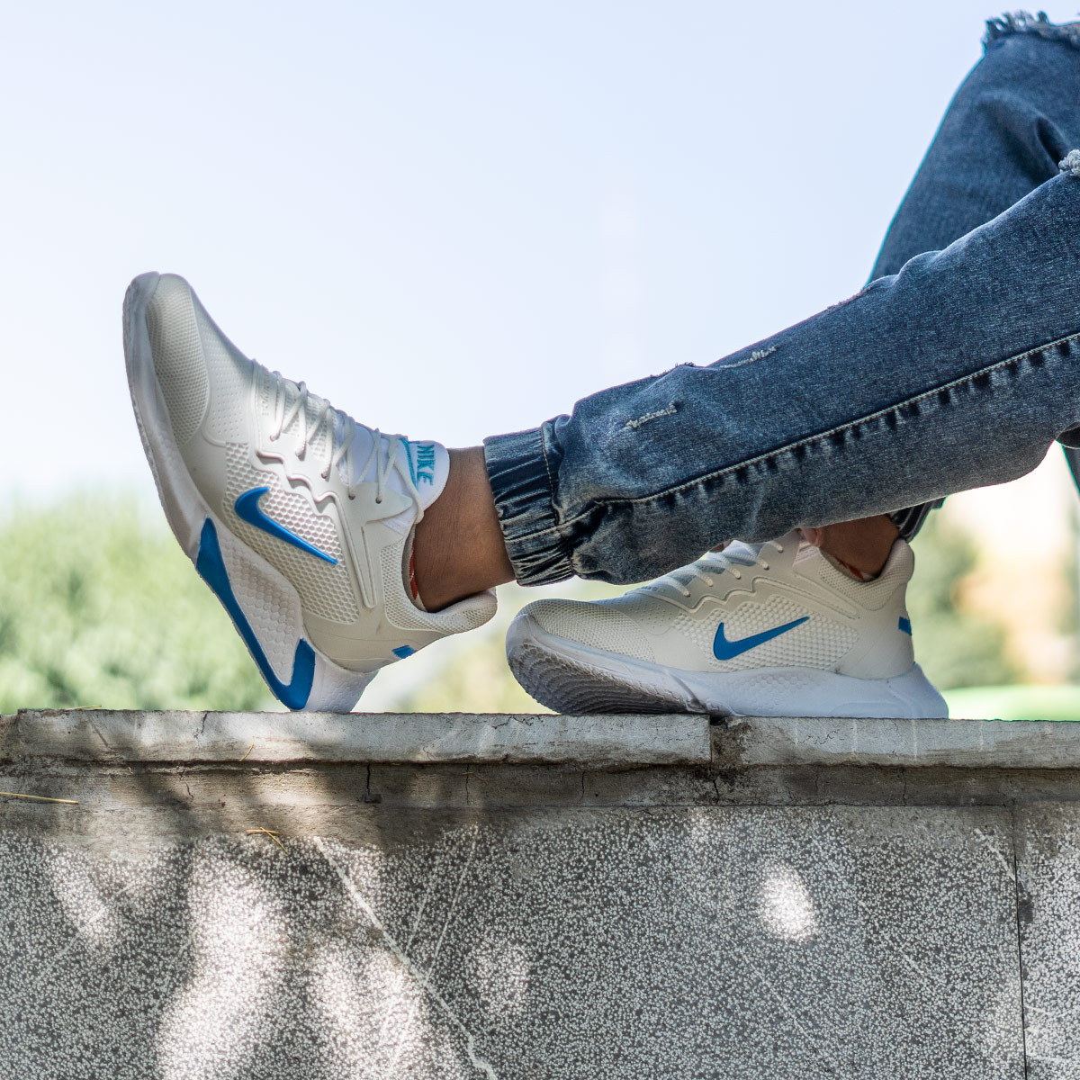 کفش ورزشی Nike مردانه سفید مدل P-66