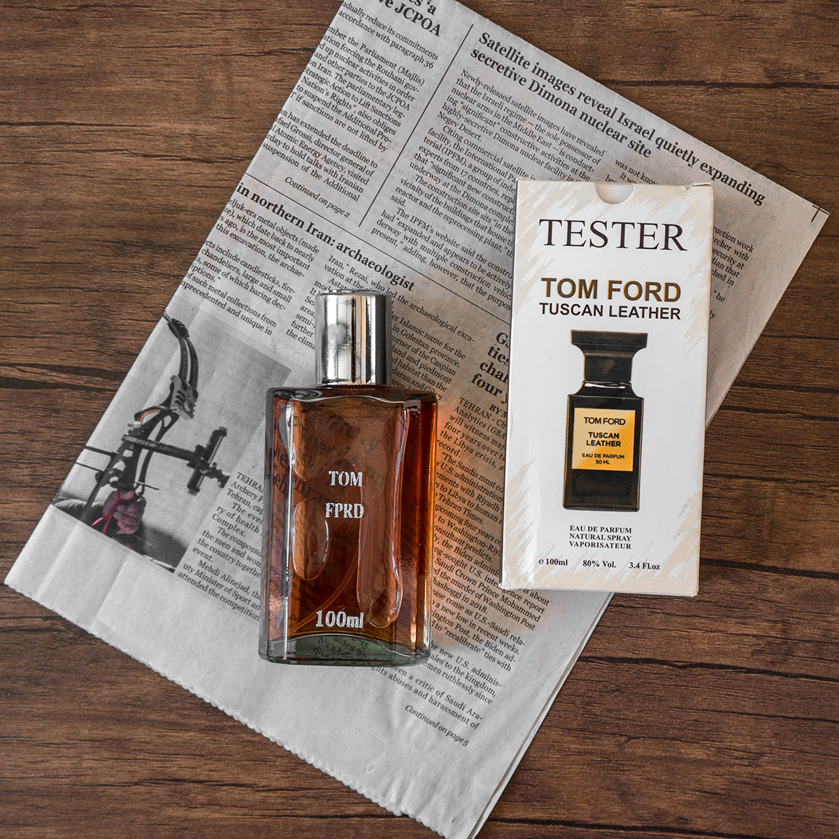 عطر مردانه Tom Ford مدل Tuscan Leather